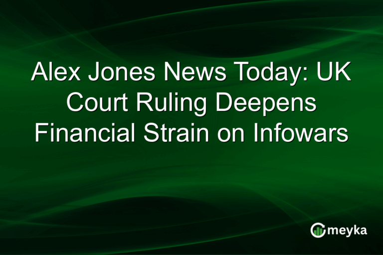 Alex Jones News Today: UK Court Ruling Deepens Financial Strain on Infowars