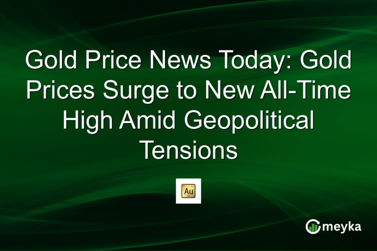 Gold Price News Today: Gold Prices Surge to New All-Time High Amid Geopolitical Tensions