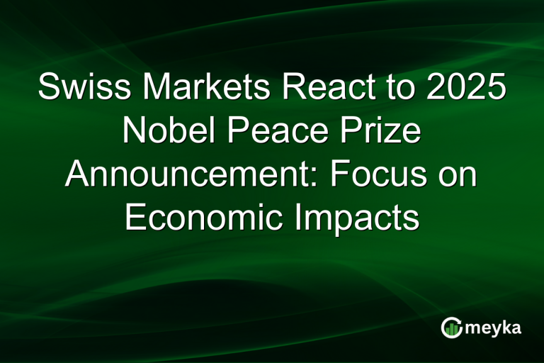 Swiss Markets React to 2025 Nobel Peace Prize Announcement: Focus on Economic Impacts