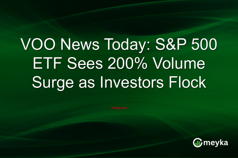 VOO News Today: S&P 500 ETF Sees 200% Volume Surge as Investors Flock