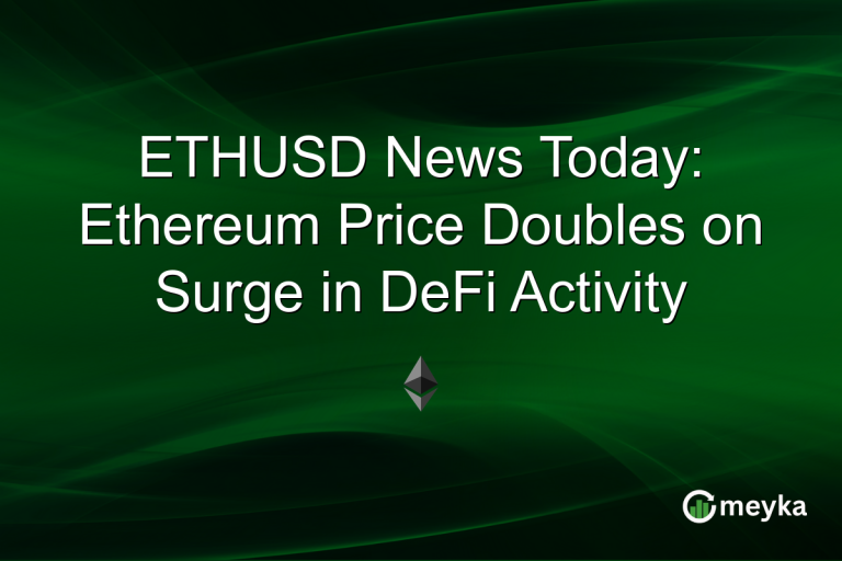 ETHUSD News Today: Ethereum Price Doubles on Surge in DeFi Activity