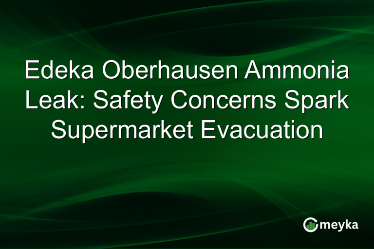 Edeka Oberhausen Ammonia Leak: Safety Concerns Spark Supermarket Evacuation