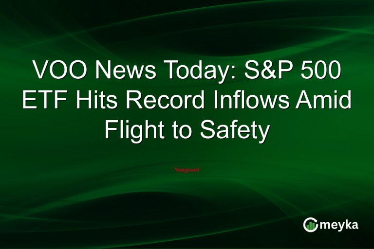 VOO News Today: S&P 500 ETF Hits Record Inflows Amid Flight to Safety