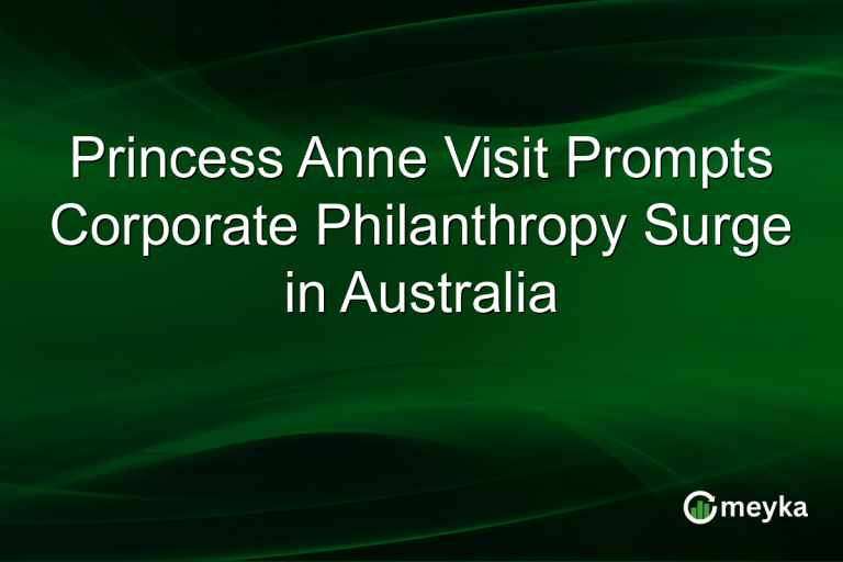 Princess Anne Visit Prompts Corporate Philanthropy Surge in Australia