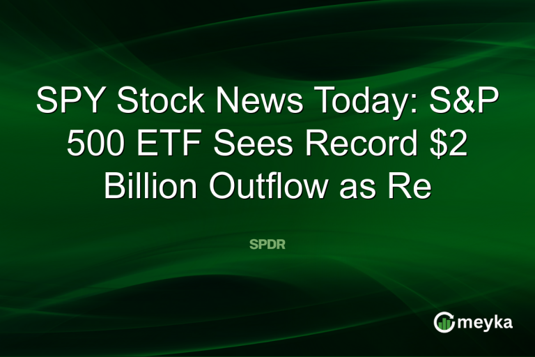 SPY Stock News Today: S&P 500 ETF Sees Record $2 Billion Outflow as Re