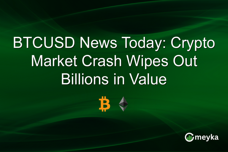 BTCUSD News Today: Crypto Market Crash Wipes Out Billions in Value