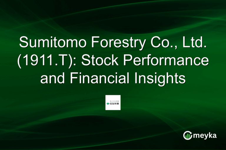 Sumitomo Forestry Co., Ltd. (1911.T): Stock Performance and Financial Insights