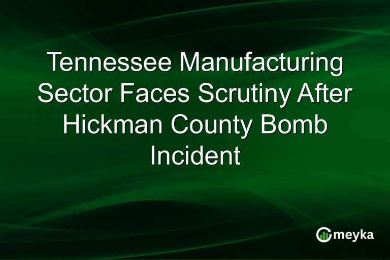 Tennessee Manufacturing Sector Faces Scrutiny After Hickman County Bomb Incident