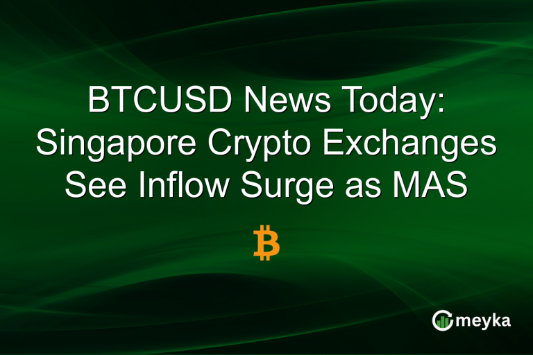 BTCUSD News Today: Singapore Crypto Exchanges See Inflow Surge as MAS
