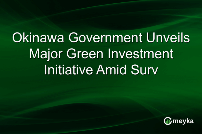 Okinawa Government Unveils Major Green Investment Initiative Amid Surv