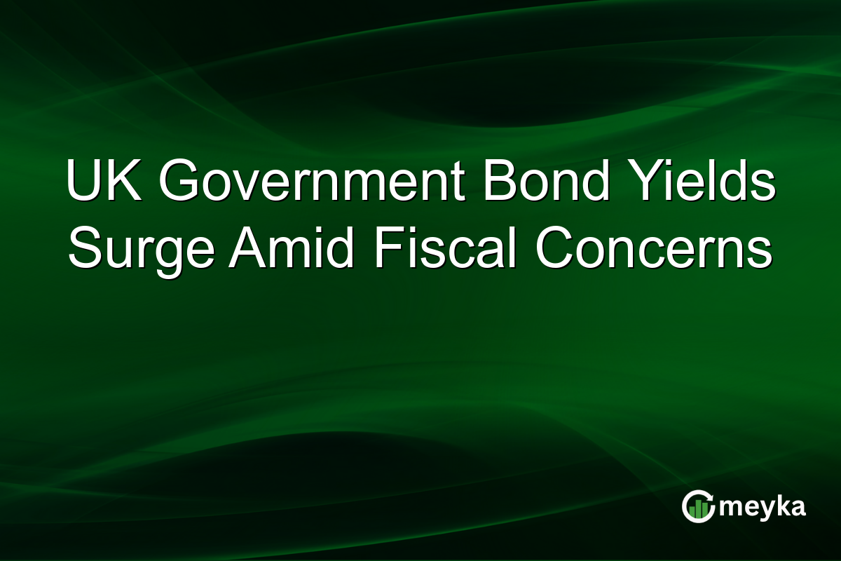 UK Government Bond Yields Surge Amid Fiscal Concerns