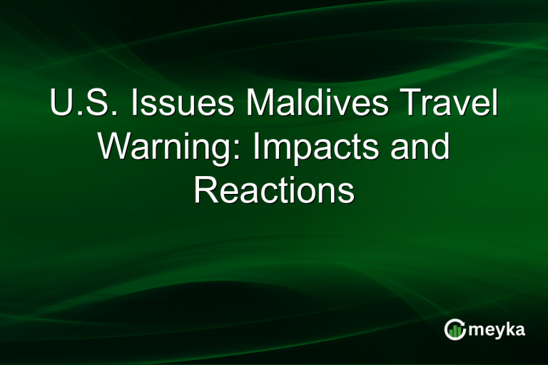 U.S. Issues Maldives Travel Warning: Impacts and Reactions