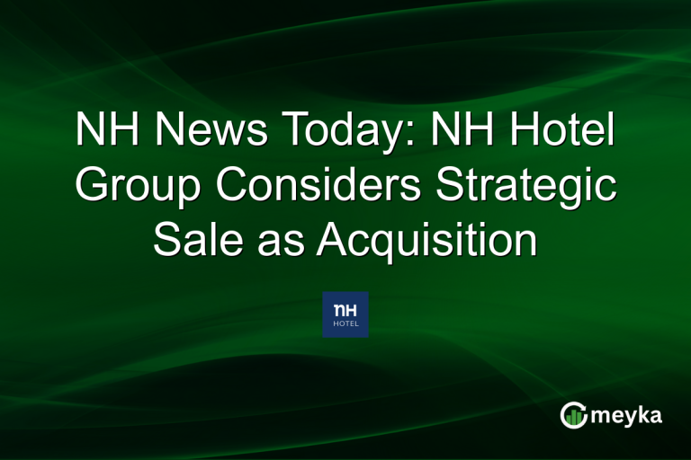 NH News Today: NH Hotel Group Considers Strategic Sale as Acquisition