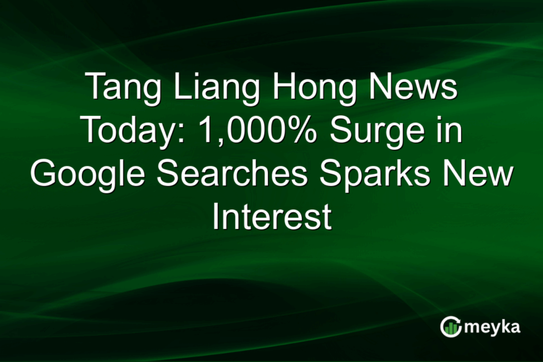 Tang Liang Hong News Today: 1,000% Surge in Google Searches Sparks New Interest