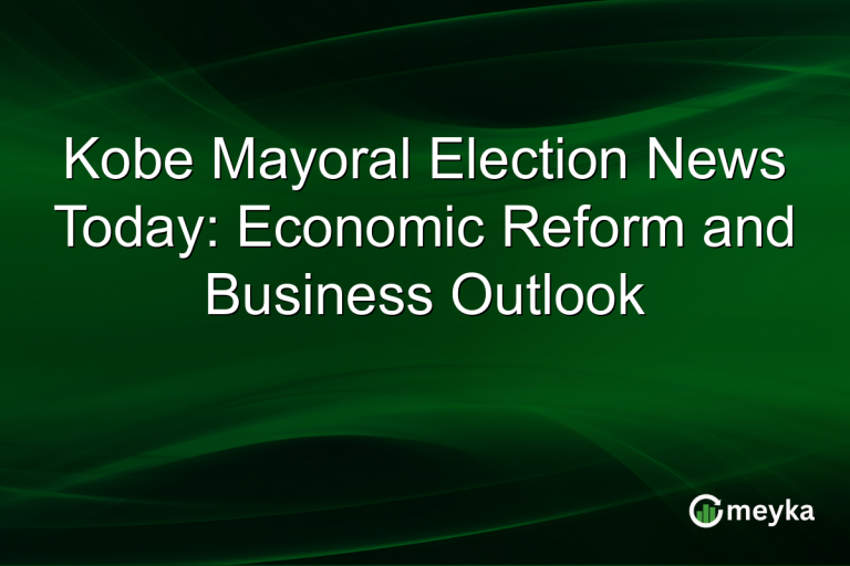 Kobe Mayoral Election News Today: Economic Reform and Business Outlook