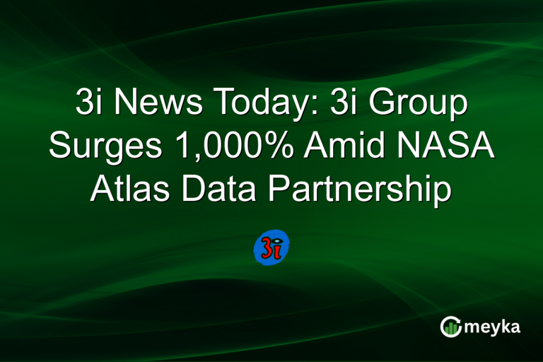 3i News Today: 3i Group Surges 1,000% Amid NASA Atlas Data Partnership