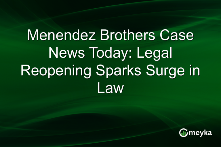 Menendez Brothers Case News Today: Legal Reopening Sparks Surge in Law