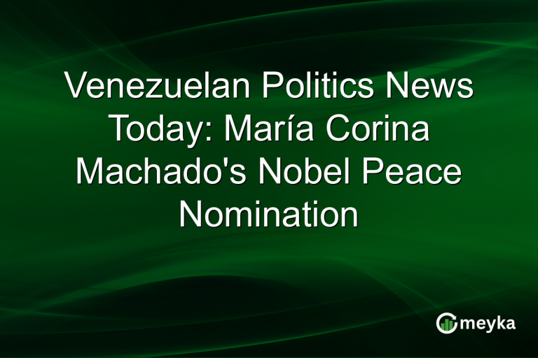 Venezuelan Politics News Today: María Corina Machado's Nobel Peace Nomination