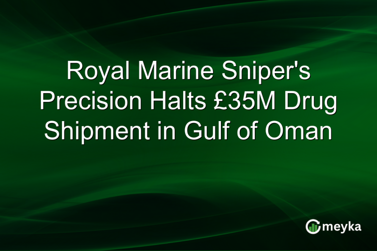 Royal Marine Sniper's Precision Halts £35M Drug Shipment in Gulf of Oman