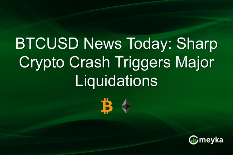 BTCUSD News Today: Sharp Crypto Crash Triggers Major Liquidations