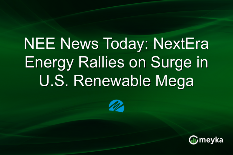NEE News Today: NextEra Energy Rallies on Surge in U.S. Renewable Mega
