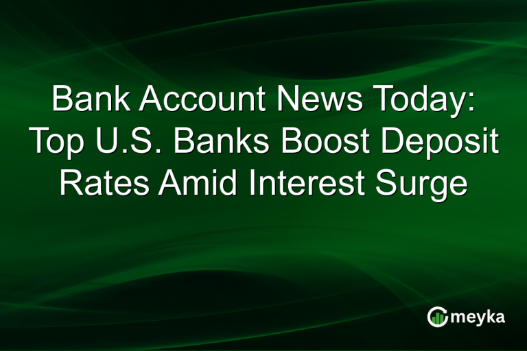 Bank Account News Today: Top U.S. Banks Boost Deposit Rates Amid Interest Surge