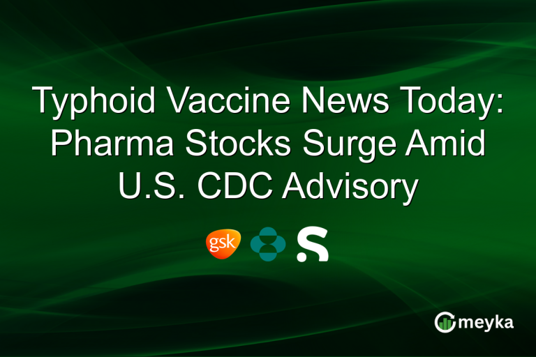 Typhoid Vaccine News Today: Pharma Stocks Surge Amid U.S. CDC Advisory
