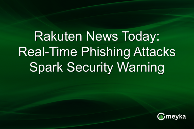 Rakuten News Today: Real-Time Phishing Attacks Spark Security Warning