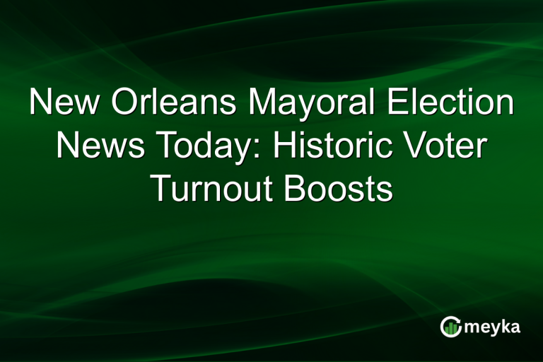 New Orleans Mayoral Election News Today: Historic Voter Turnout Boosts