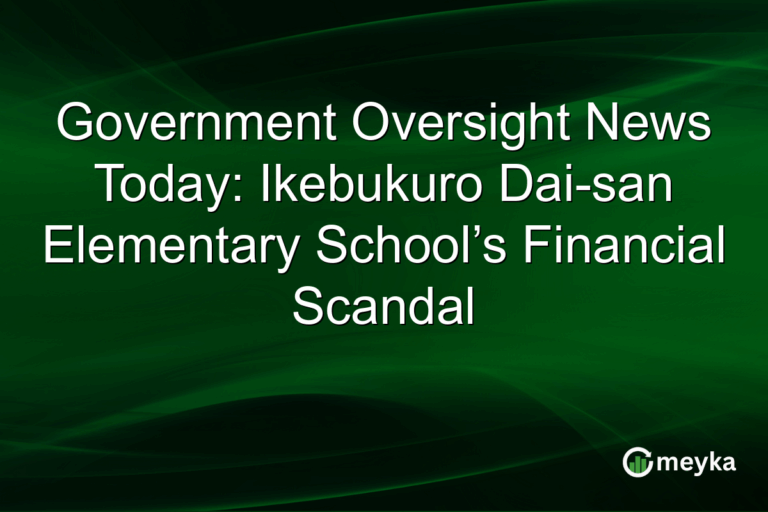 Government Oversight News Today: Ikebukuro Dai-san Elementary School’s Financial Scandal