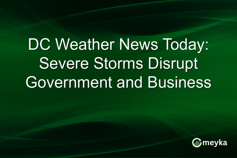 DC Weather News Today: Severe Storms Disrupt Government and Business