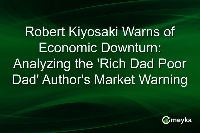 Robert Kiyosaki Warns of Economic Downturn: Analyzing the 'Rich Dad Poor Dad' Author's Market Warning
