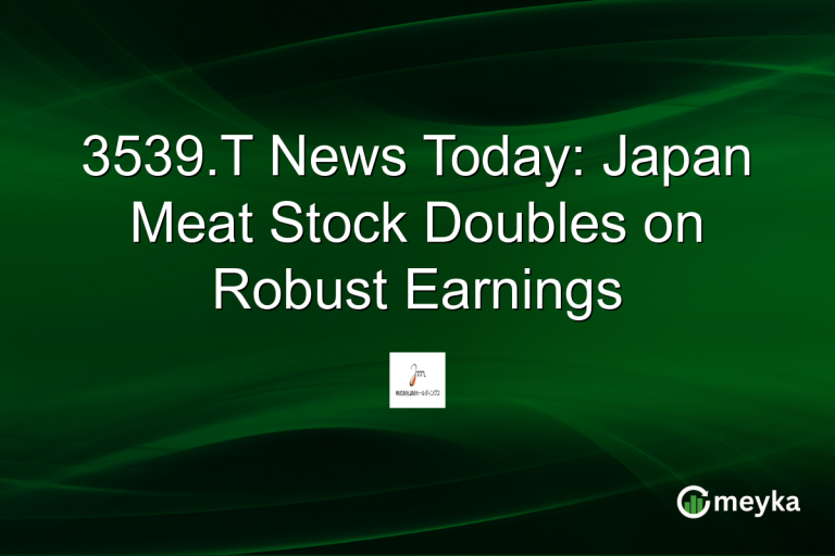 3539.T News Today: Japan Meat Stock Doubles on Robust Earnings