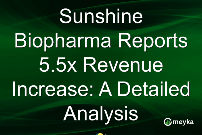 Sunshine Biopharma Reports 5.5x Revenue Increase: A Detailed Analysis