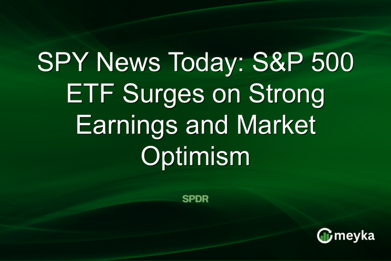 SPY News Today: S&P 500 ETF Surges on Strong Earnings and Market Optimism