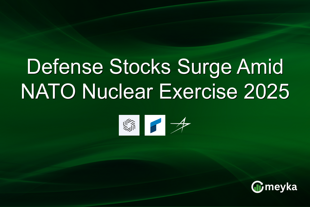 Defense Stocks Surge Amid NATO Nuclear Exercise 2025