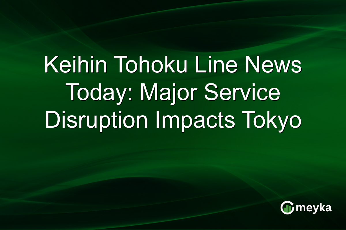 Keihin Tohoku Line News Today: Major Service Disruption Impacts Tokyo