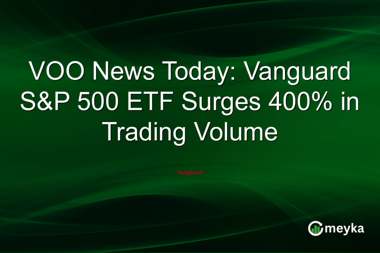 VOO News Today: Vanguard S&P 500 ETF Surges 400% in Trading Volume