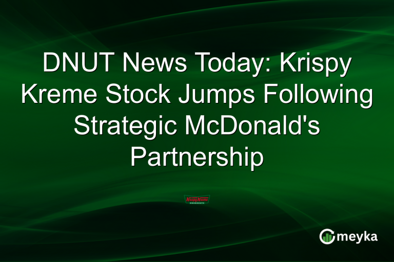 DNUT News Today: Krispy Kreme Stock Jumps Following Strategic McDonald's Partnership
