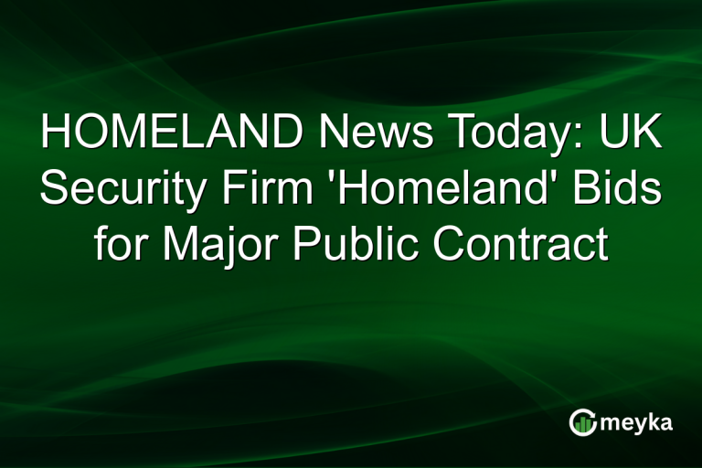 HOMELAND News Today: UK Security Firm 'Homeland' Bids for Major Public Contract