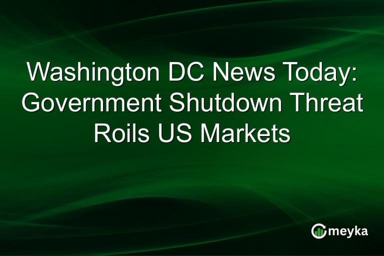 Washington DC News Today: Government Shutdown Threat Roils US Markets