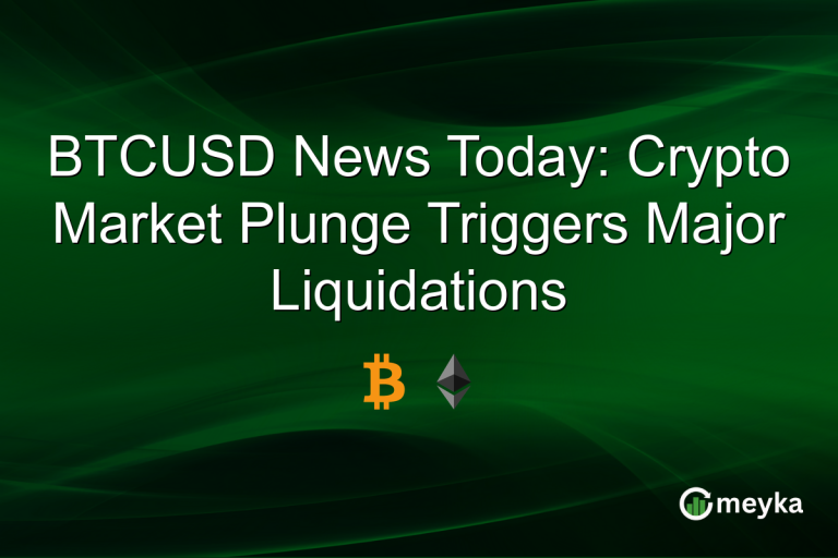 BTCUSD News Today: Crypto Market Plunge Triggers Major Liquidations