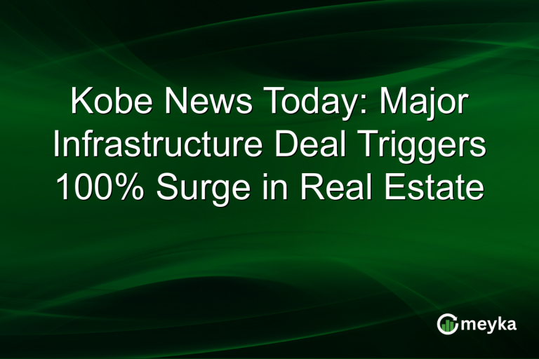 Kobe News Today: Major Infrastructure Deal Triggers 100% Surge in Real Estate