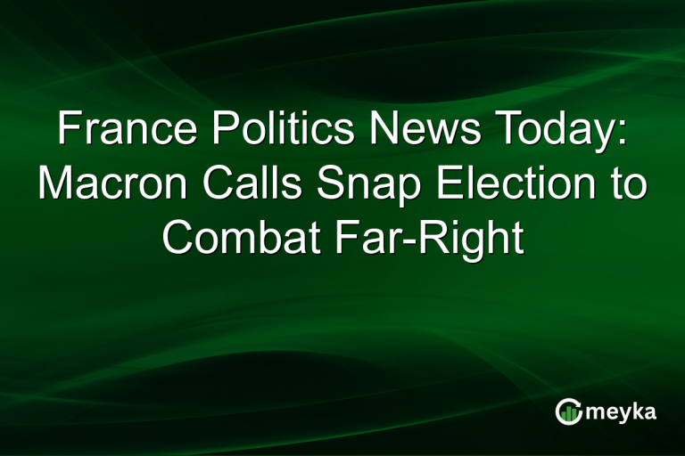 France Politics News Today: Macron Calls Snap Election to Combat Far-Right