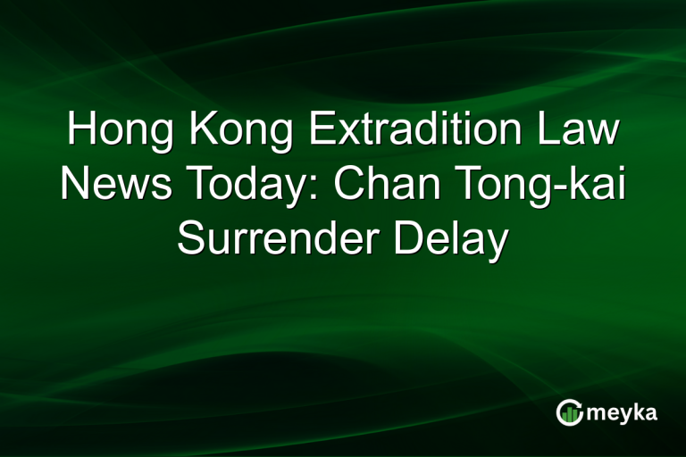Hong Kong Extradition Law News Today: Chan Tong-kai Surrender Delay