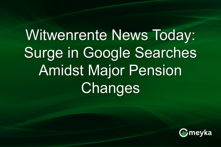 Witwenrente News Today: Surge in Google Searches Amidst Major Pension Changes