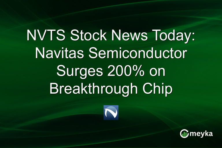 NVTS Stock News Today: Navitas Semiconductor Surges 200% on Breakthrough Chip