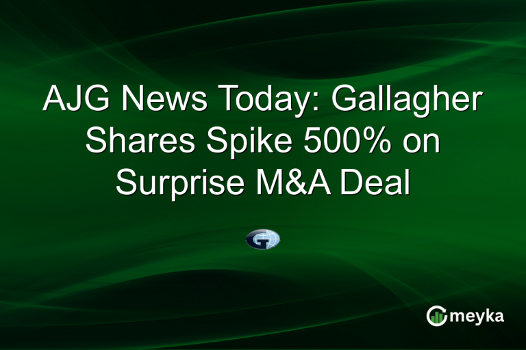 AJG News Today: Gallagher Shares Spike 500% on Surprise M&A Deal