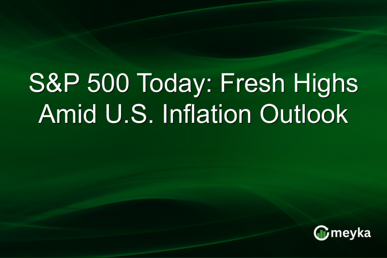 S&P 500 Today: Fresh Highs Amid U.S. Inflation Outlook