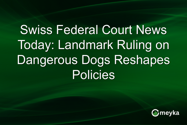 Swiss Federal Court News Today: Landmark Ruling on Dangerous Dogs Reshapes Policies